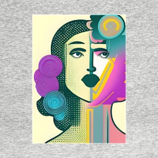 Abstract woman illustration T-Shirt